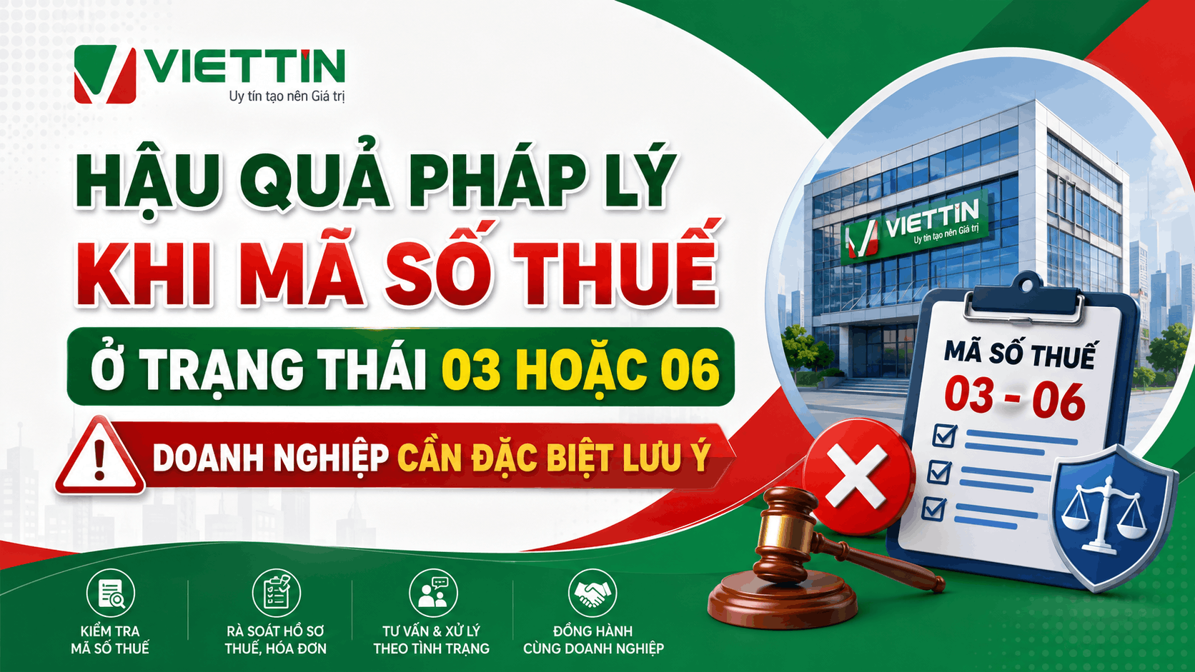 Hậu quả pháp lý khi mã số thuế ở trạng thái 03 hoặc 06