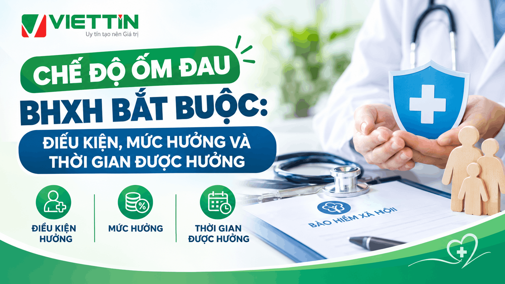 Chế độ ốm đau BHXH bắt buộc