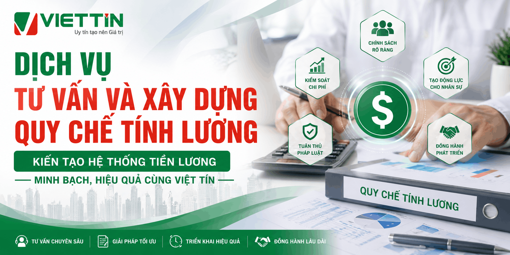 TƯ VẤN VÀ XÂY DỰNG QUY CHẾ TÍNH LƯƠNG