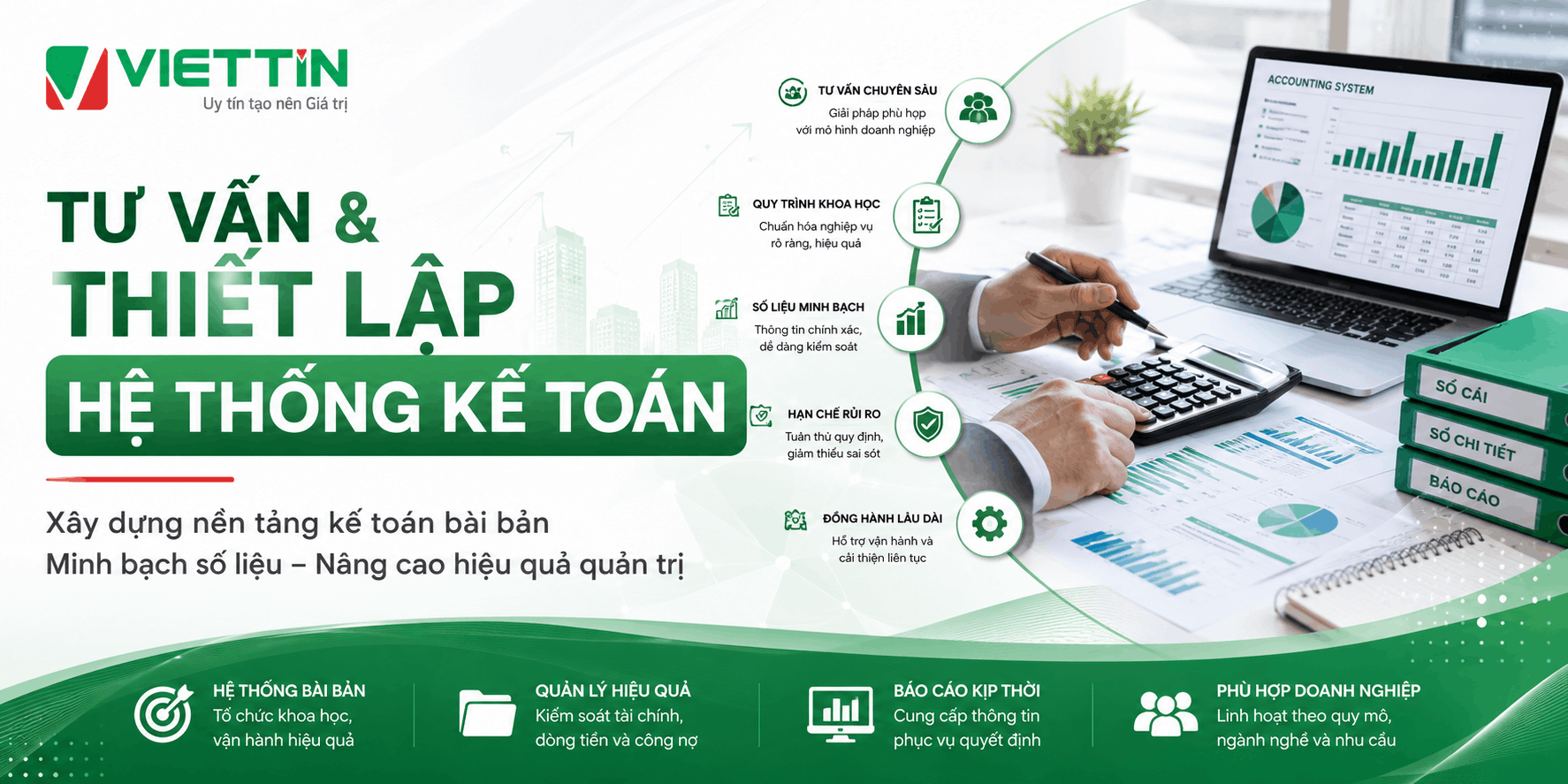 DỊCH VỤ TƯ VẤN & THIẾT LẬP HỆ THỐNG KẾ TOÁN
