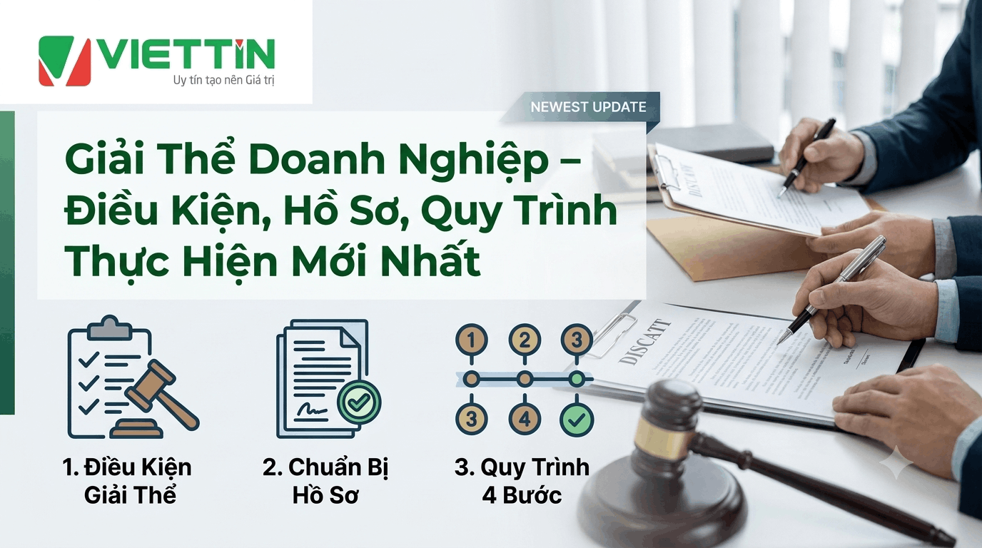 DỊCH VỤ GIẢI THỂ DOANH NGHIỆP TRỌN GÓI