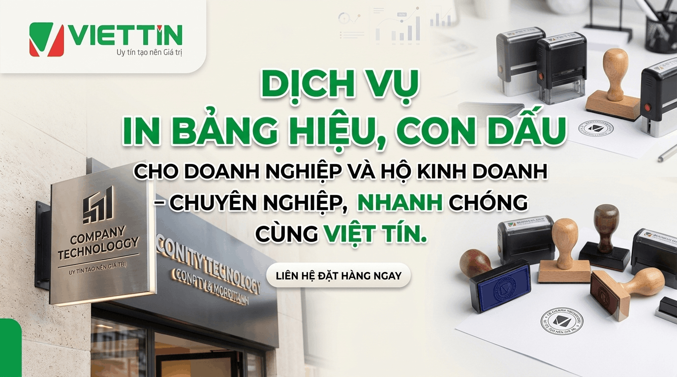 BẢNG HIỆU, CON DẤU