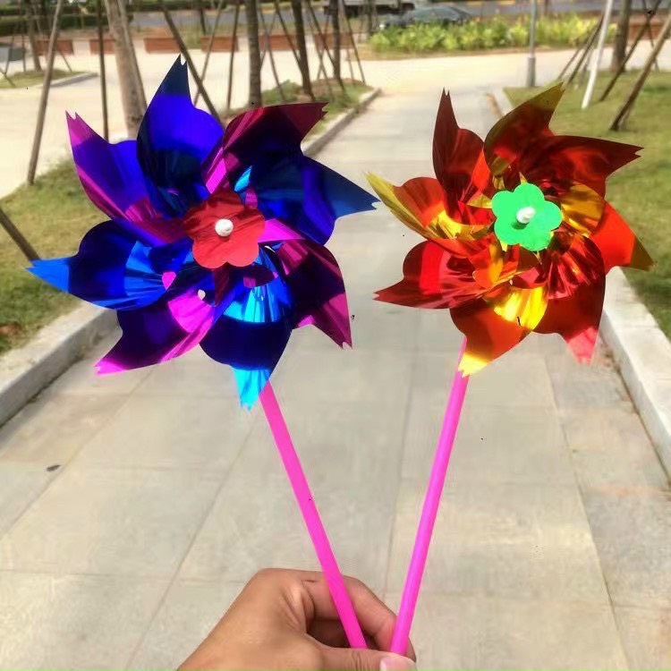 Chong chóng 1 bông ánh kim (1T*2500C) sét 100 cái