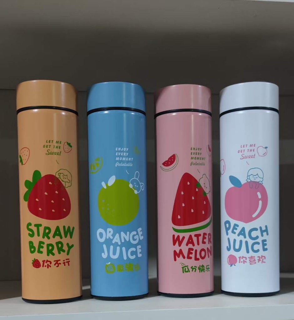 Bình giữ nhiệt hiển thị nhiệt độ 500ml trái cây (1T*50C)