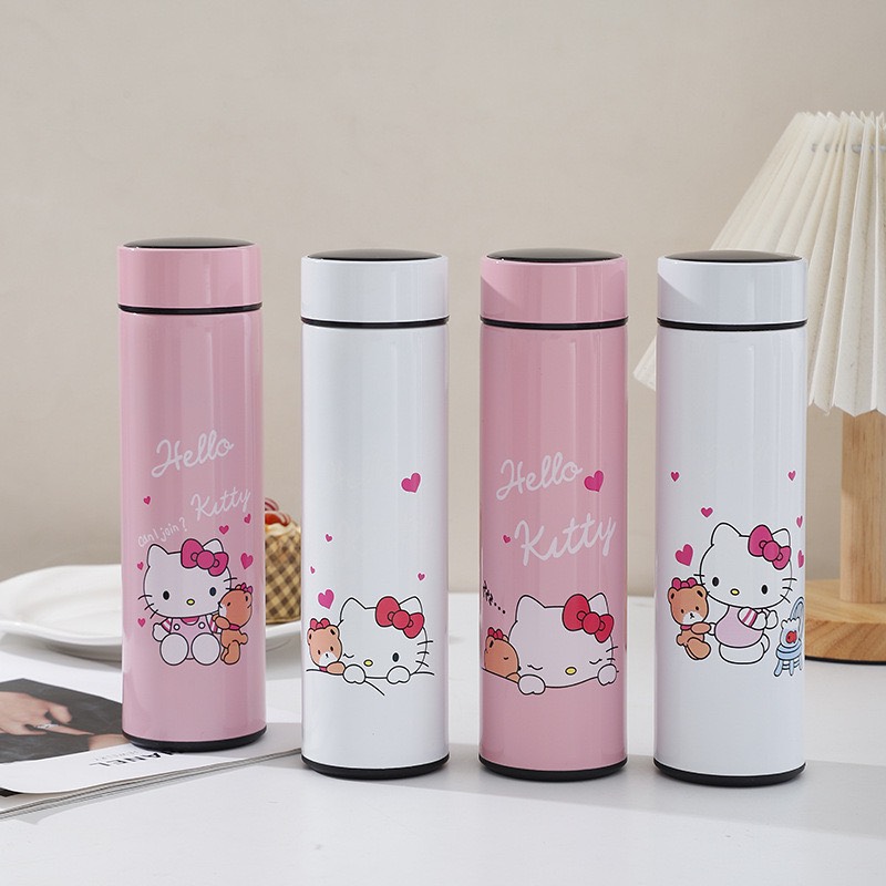 Bình giữ nhiệt hiển thị nhiệt độ 500ml kitty 1902(1T*50C)