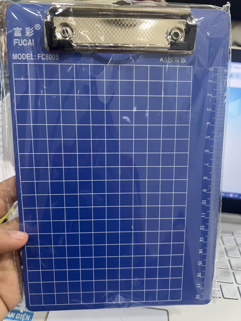 Bìa trình ký đơn nhựa A5 FC8005 (1T*400C)