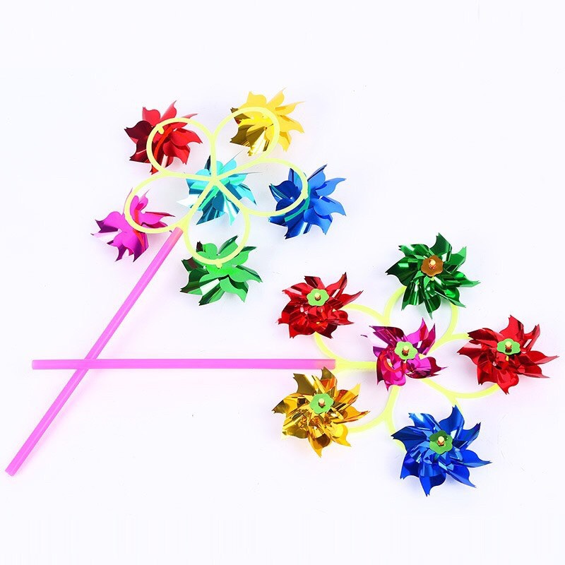 Chong chóng 6 bông ánh kim (1T*800)