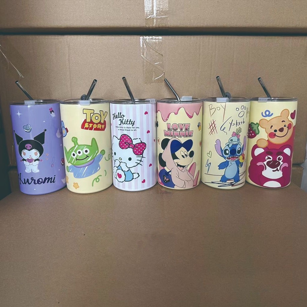 Ly nhiệt in 5D 600ml kèm ống hút (1T*50C)