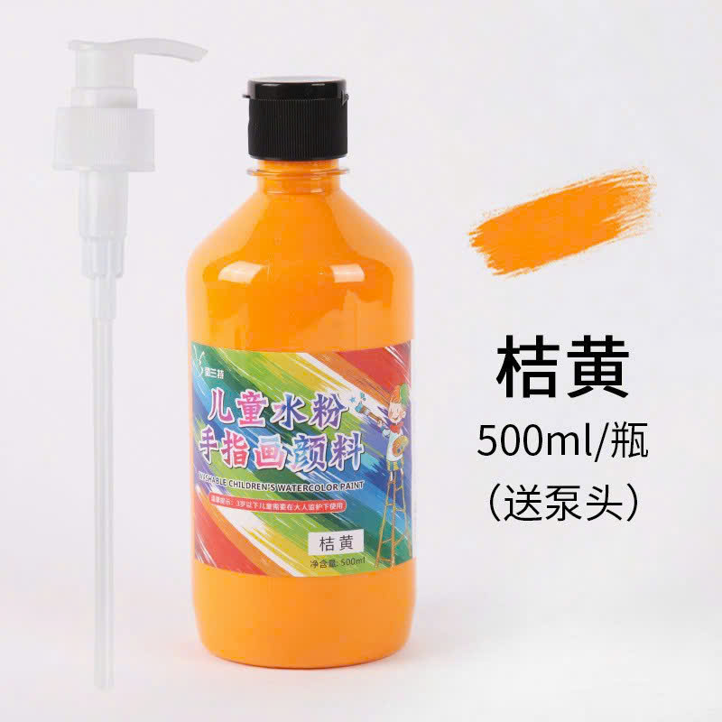 Màu nước 500ml - chai lùn ( 1T*48C ) - màu nâu cam