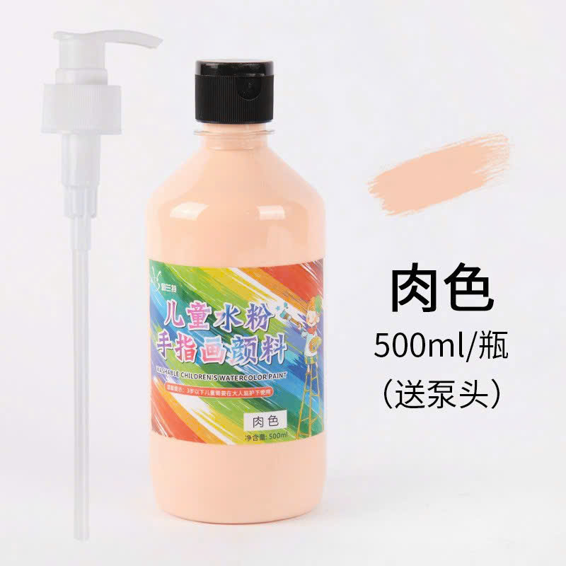 Màu nước 500ml - chai lùn ( 1T*48C ) - màu da