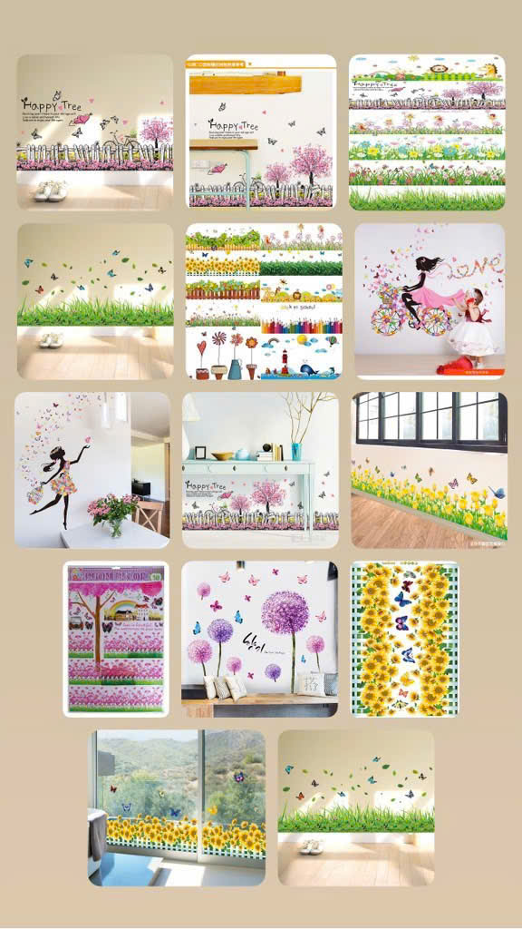 Tranh decal 8D SKK 50*60 nhiều hình