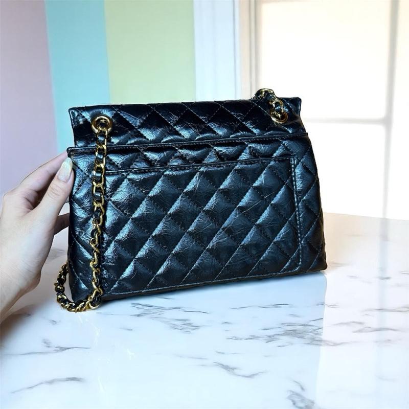 A6_(Ảnh thật) Túi Xách Đi Tiệc Chất liệu Da Bò Thật, Kích thước 25cm, Có Hộp Làm Quà Tặng