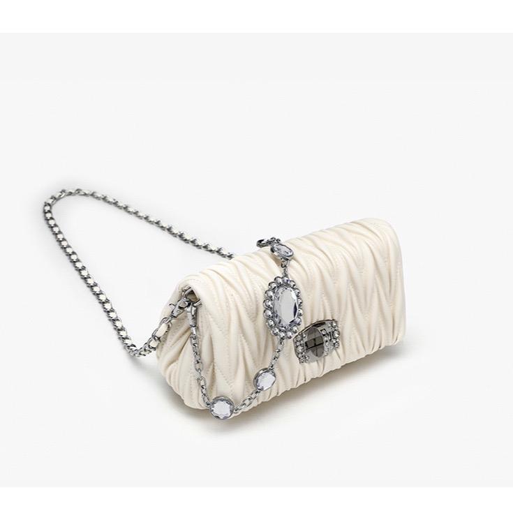 [Full box] A3_Túi Xách Nữ Da Bê Thật, 3 Dây đeo, Kích thước 24cm