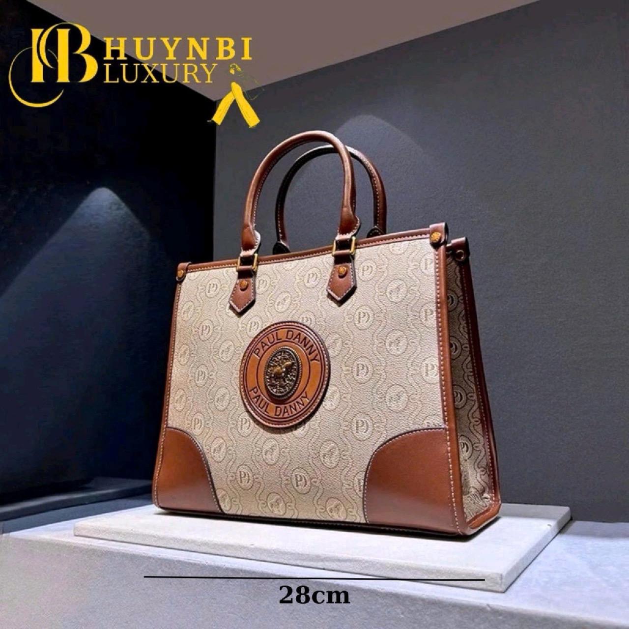 K3_Túi Tote Nữ Da Bò Nhập Khẩu Sang Trọng Kích Thước 30x24x12 - HUỲNH BI LUXURY bag