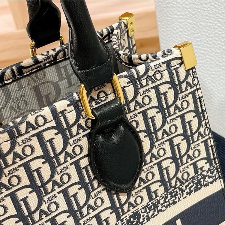 N1_[Tặng ví] Túi Tote Nữ Da Bò Thật, Có Dây đeo, Có Hộp, Kích thước 25.5cm