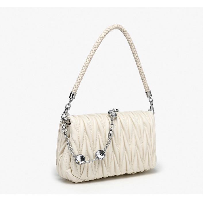 [Full box] A3_Túi Xách Nữ Da Bê Thật, 3 Dây đeo, Kích thước 24cm