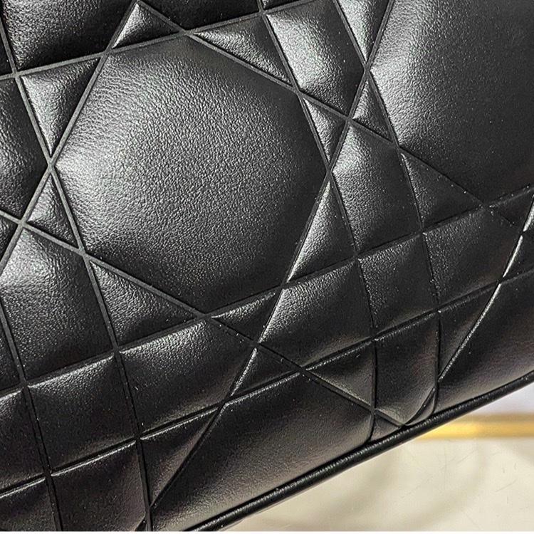 O9_(Có Hộp)Túi Xách Da Bò Dập Ô Trám, size 24cm HuynhBi LuxuryBag