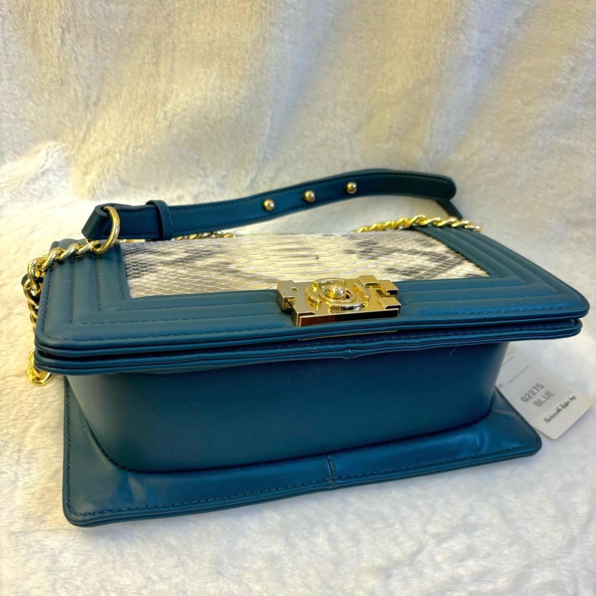 L7_Túi Xách Đi Tiệc Nữ HUYNBI-D62 Da Bò Họa Tiết Sang Trọng Kích Thước 25cm Bag Kem Da Hoa túi  xách