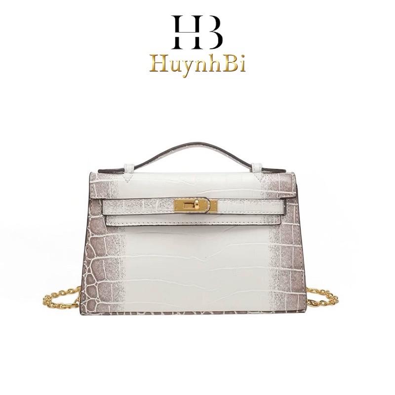[Fullbox] i5_Túi Xách Nữ Da Bò Thật, Kích thước 22cm, HuynhBi Bag
