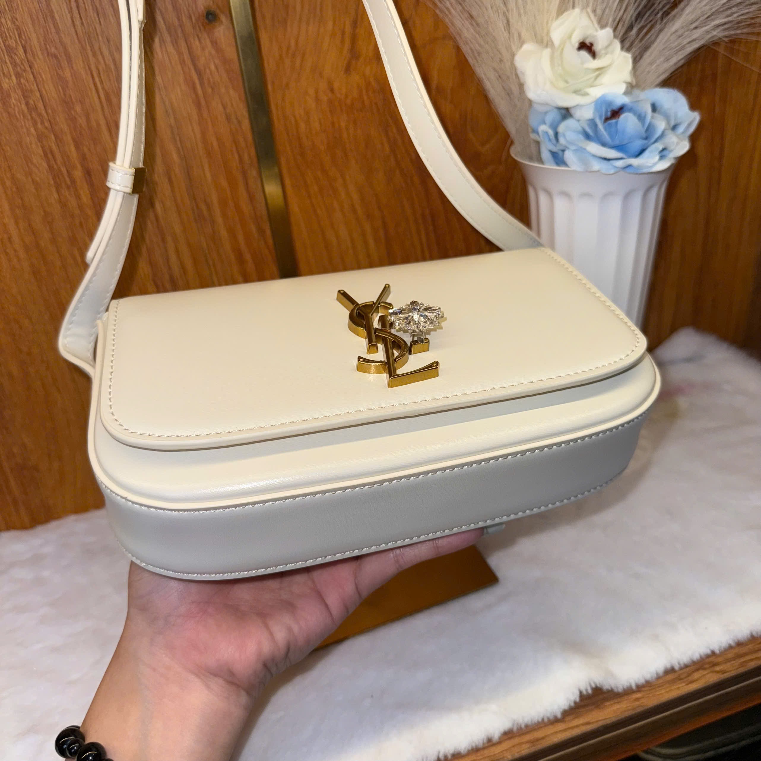 Túi Đeo Vai Nữ Da Bò Mịn, Có Hộp Cao Cấp Làm Quà Tặng - HuynhBi Luxury