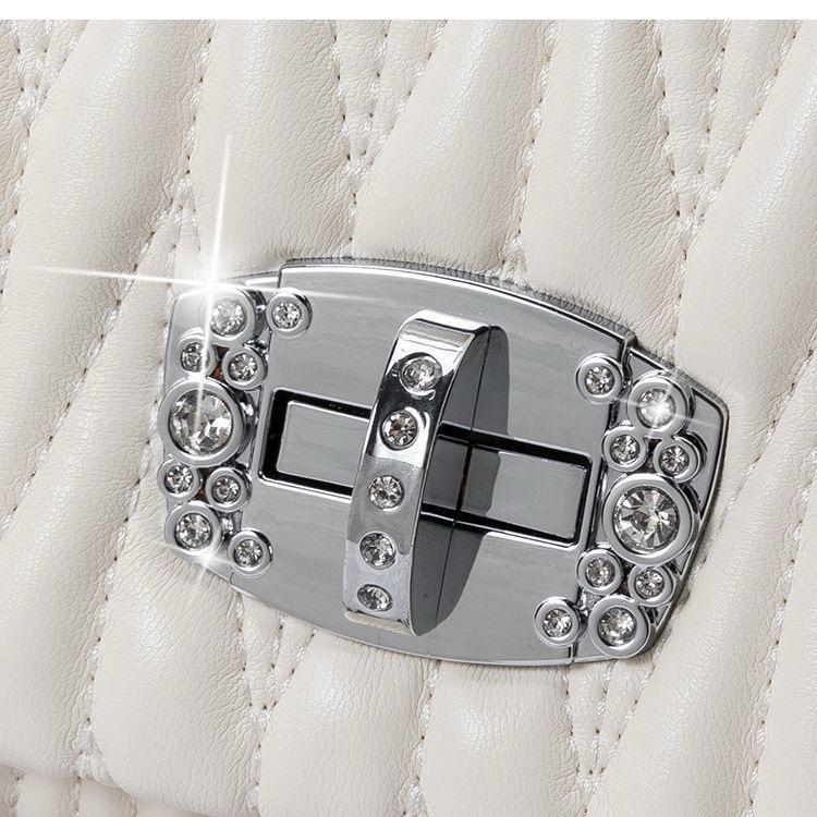 [Full box] A3_Túi Xách Nữ Da Bê Thật, 3 Dây đeo, Kích thước 24cm