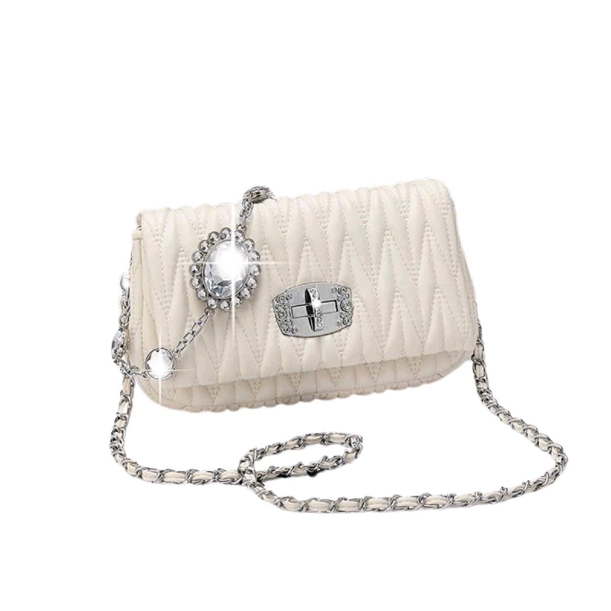 [Full box] A3_Túi Xách Nữ Da Bê Thật, 3 Dây đeo, Kích thước 24cm