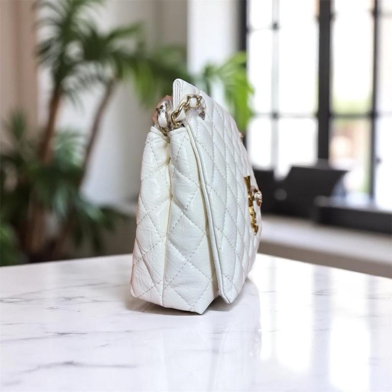 A6_(Ảnh thật) Túi Xách Đi Tiệc Chất liệu Da Bò Thật, Kích thước 25cm, Có Hộp Làm Quà Tặng