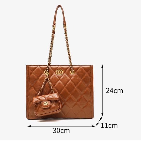 K8_Túi Đeo Vai Da Bê Thật Nhập Khẩu Ý Kèm Túi Như Hình - HUYNHBI