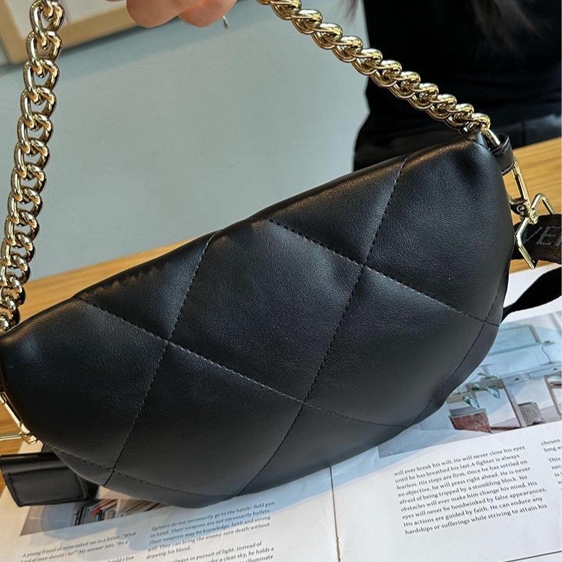 C5_Túi Bao Tử Nữ, Chất Liệu Da Cừu Phong Cách Trẻ Trung Mới 2025, Kích thước 24x16x7- Huỳnh Bi Bag Nữ