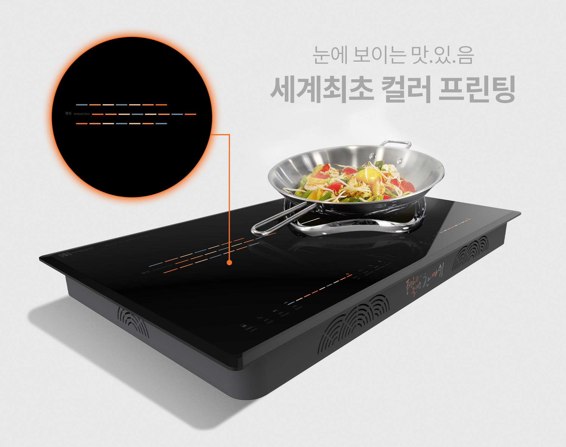 Bếp từ âm 2 vùng nấu Hawonkoo CEH-208-II