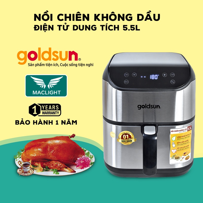 Nồi chiên không dầu Goldsun GAF5842-D