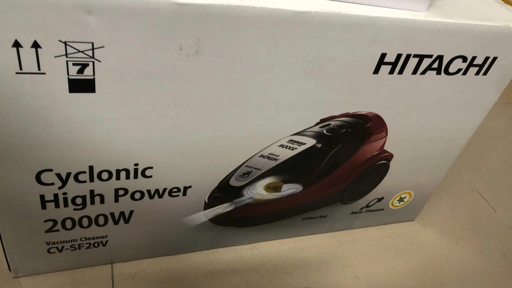 Máy hút bụi Hitachi CV-SF20V - 1.6 lít, 2000W