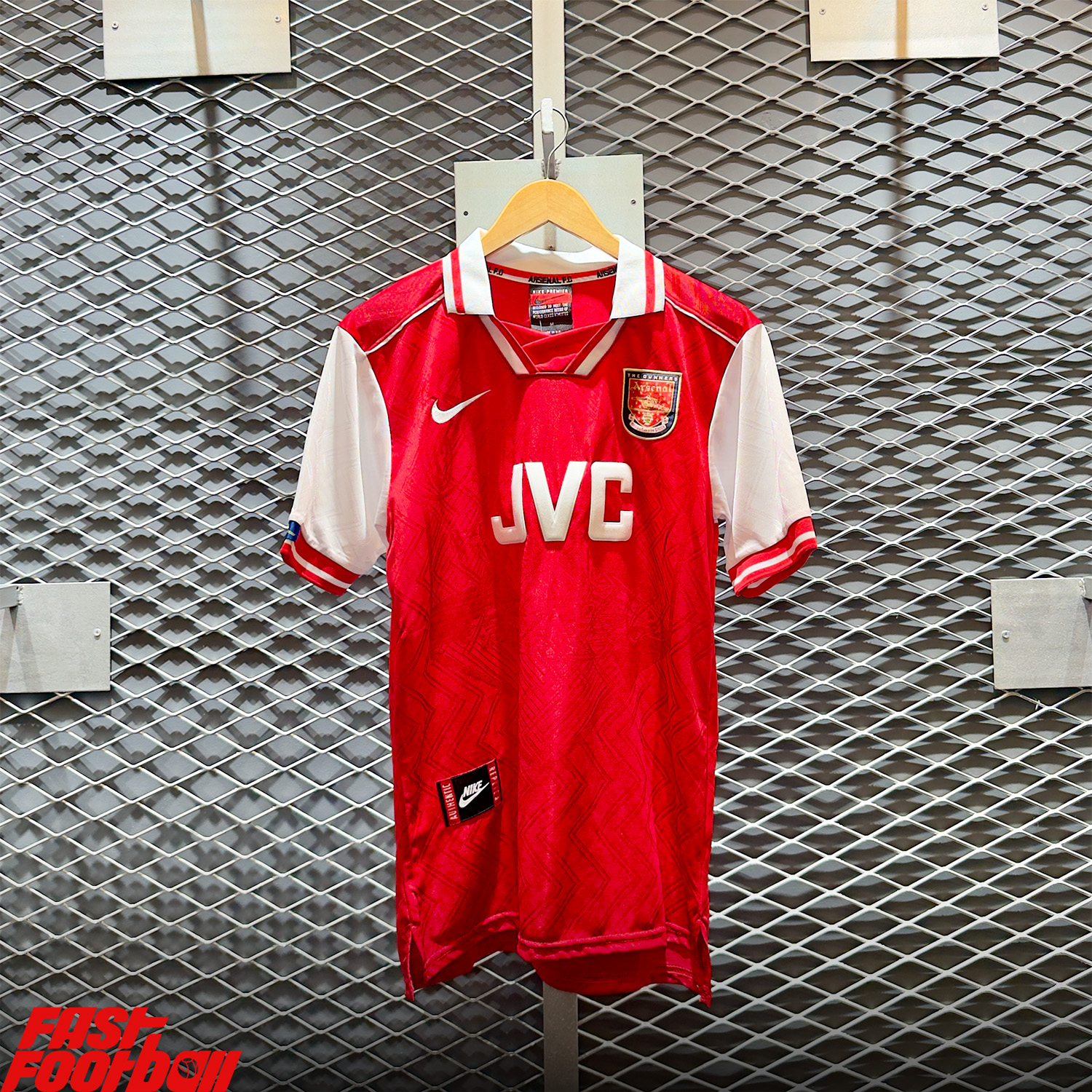 ÁO BÓNG ĐÁ ARSENAL 1996/97 SÂN NHÀ