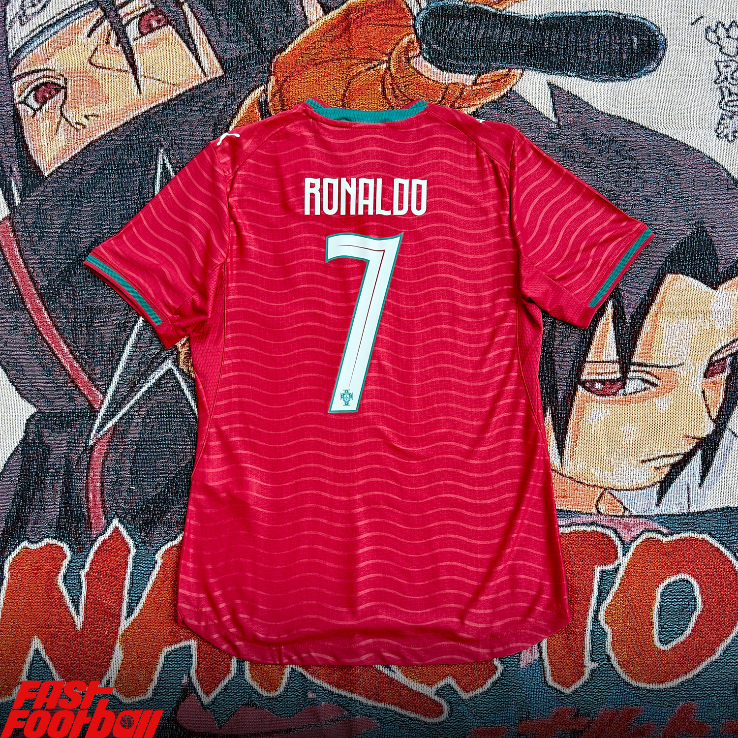 ÁO BÓNG ĐÁ ĐỘI TUYỂN BỒ ĐÀO NHA WORLD CUP 2026 SÂN NHÀ BẢN PLAYER RONALDO #7