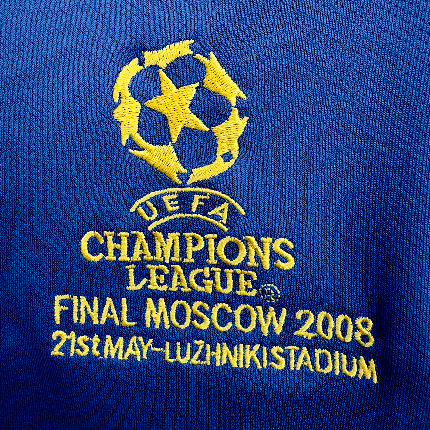 ÁO BÓNG ĐÁ CHELSEA 2007/08 SÂN NHÀ CHUNG KẾT CHAMPIONS LEAGUE