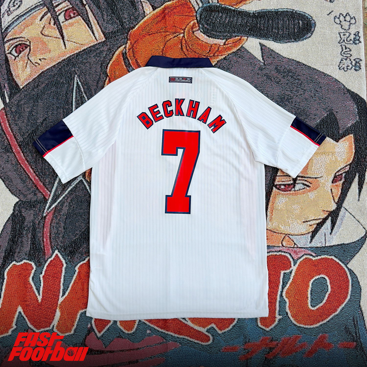 ÁO BÓNG ĐÁ ĐỘI TUYỂN ANH 1998 SÂN NHÀ BECKHAM #7