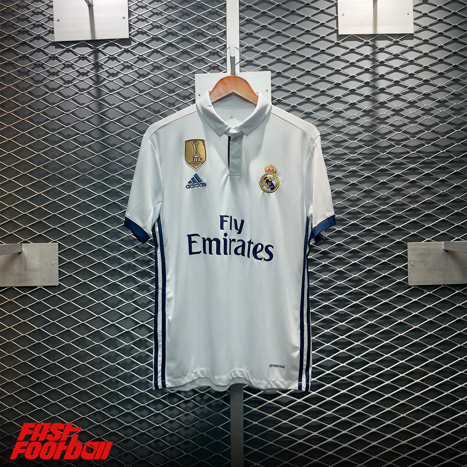 ÁO BÓNG ĐÁ REAL MADRID 2016/17 SÂN NHÀ CHAMPIONS LEAGUE RONALDO #7