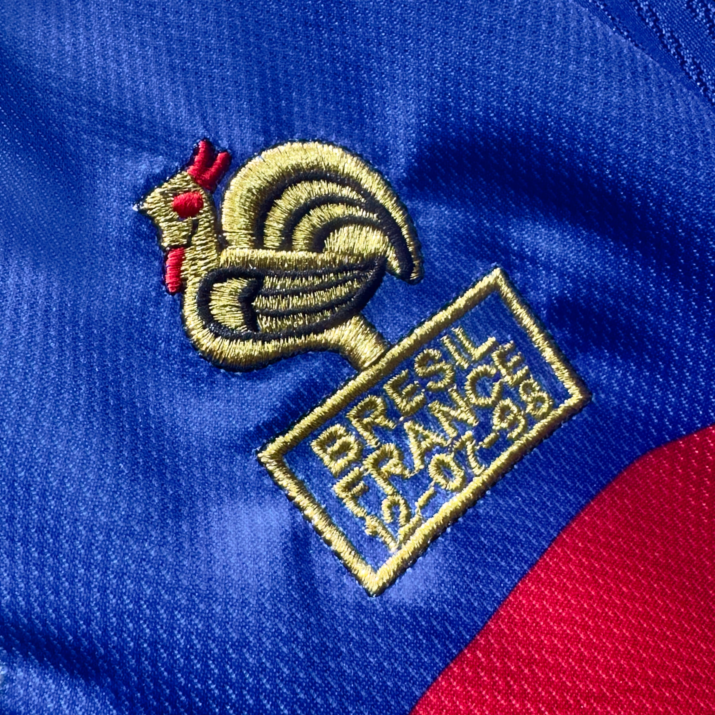 ÁO BÓNG ĐÁ ĐỘI TUYỂN PHÁP 1998 SÂN NHÀ