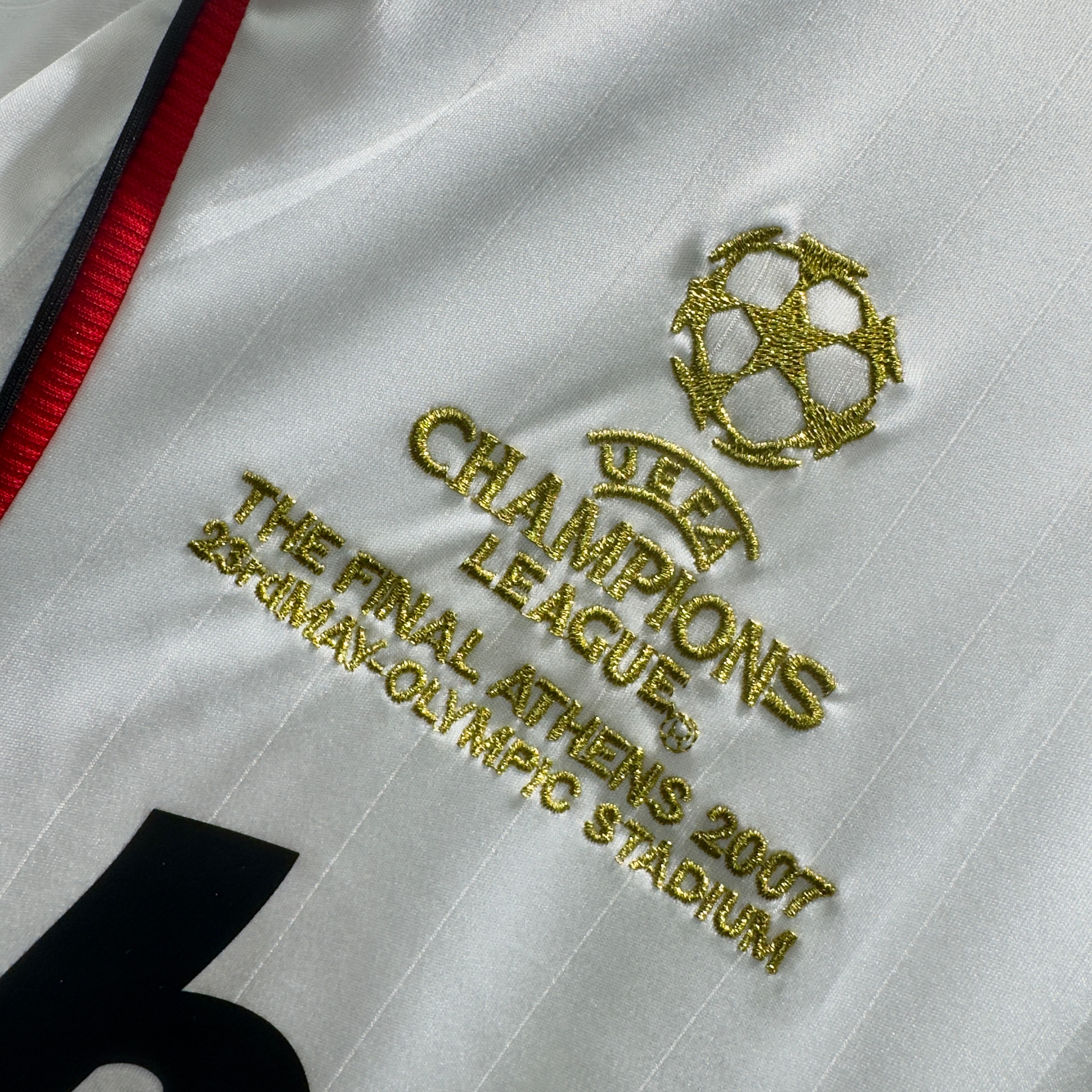 ÁO BÓNG ĐÁ AC MILAN 2006/07 SÂN KHÁCH