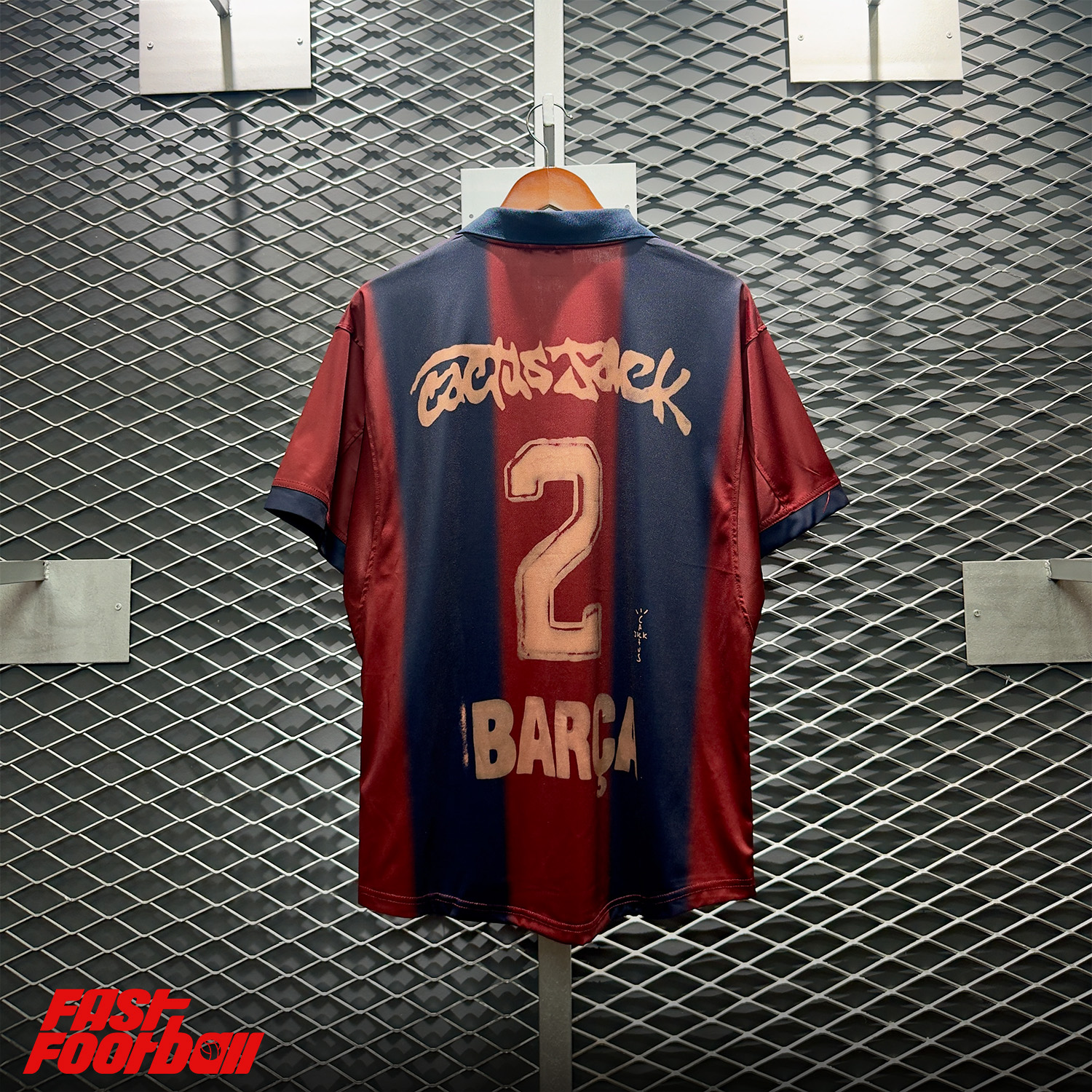 ÁO BARCELONA X TRAVIS SCOTT 2024/25