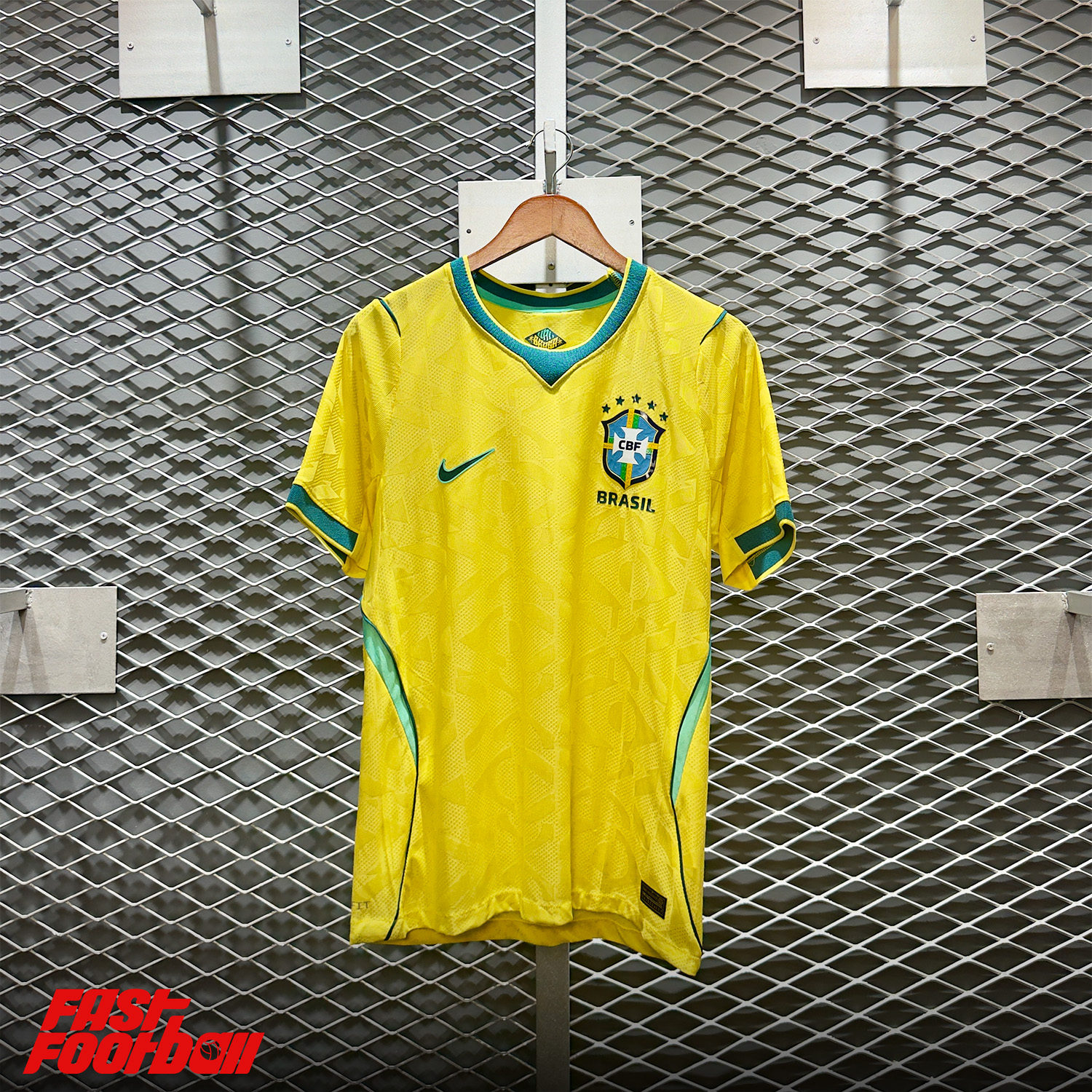 ÁO BÓNG ĐÁ ĐỘI TUYỂN BRAZIL WORLD CUP 2026 SÂN NHÀ BẢN PLAYER