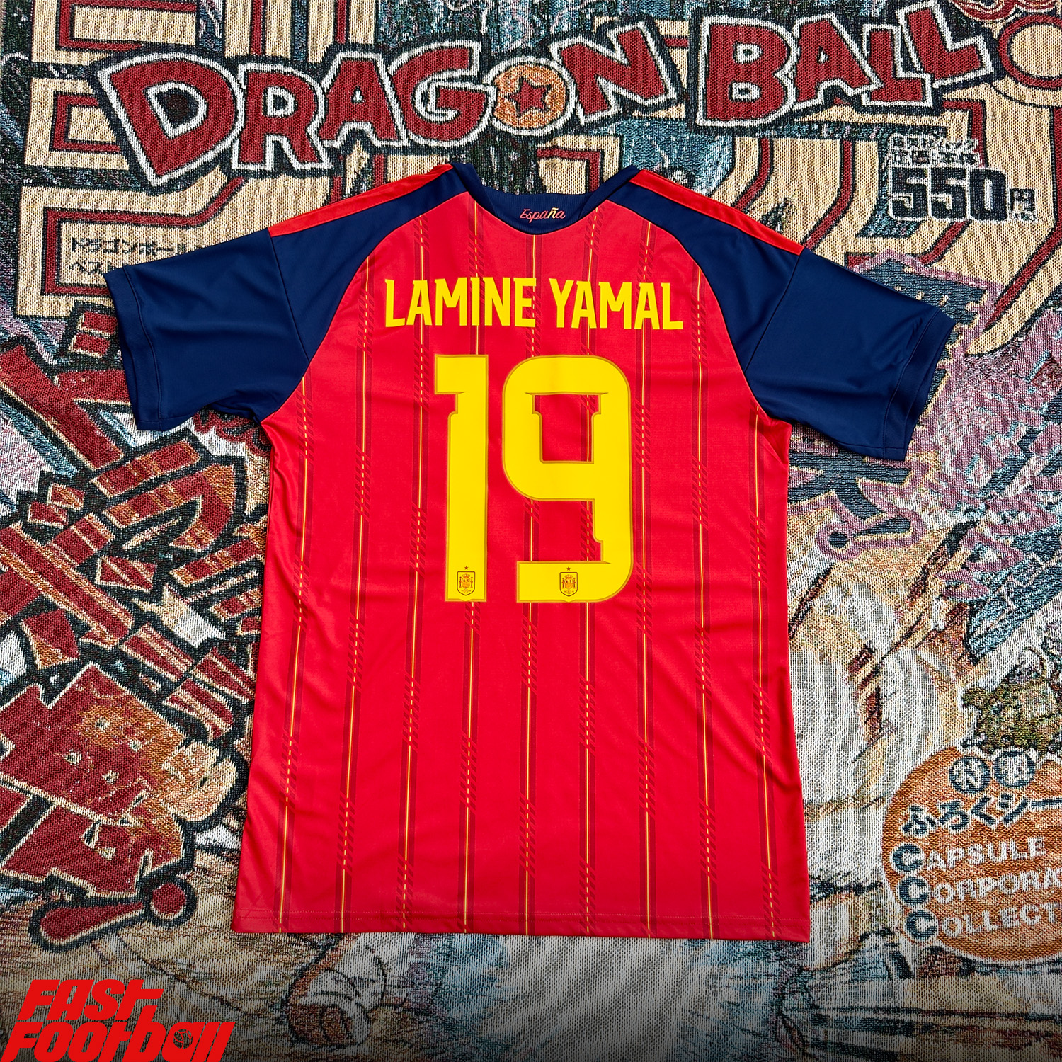ÁO BÓNG ĐÁ ĐỘI TUYỂN TÂY BAN NHA WORLD CUP 2026 SÂN NHÀ BẢN FAN YAMAL #19