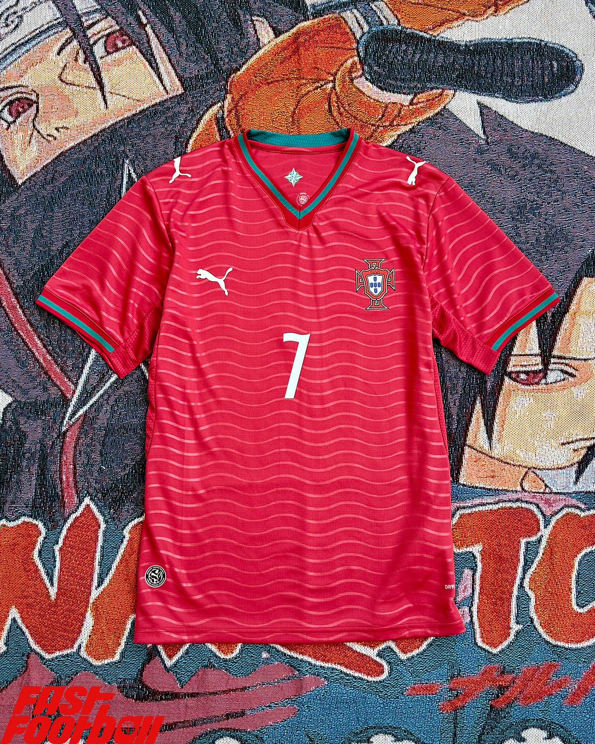 ÁO BÓNG ĐÁ ĐỘI TUYỂN BỒ ĐÀO NHA WORLD CUP 2026 SÂN NHÀ BẢN FAN RONALDO #7