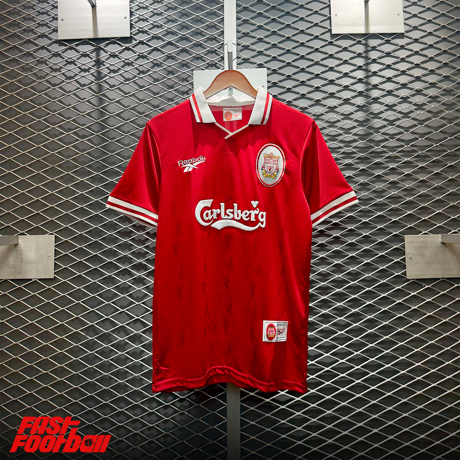 ÁO BÓNG ĐÁ LIVERPOOL 1996/97 SÂN NHÀ