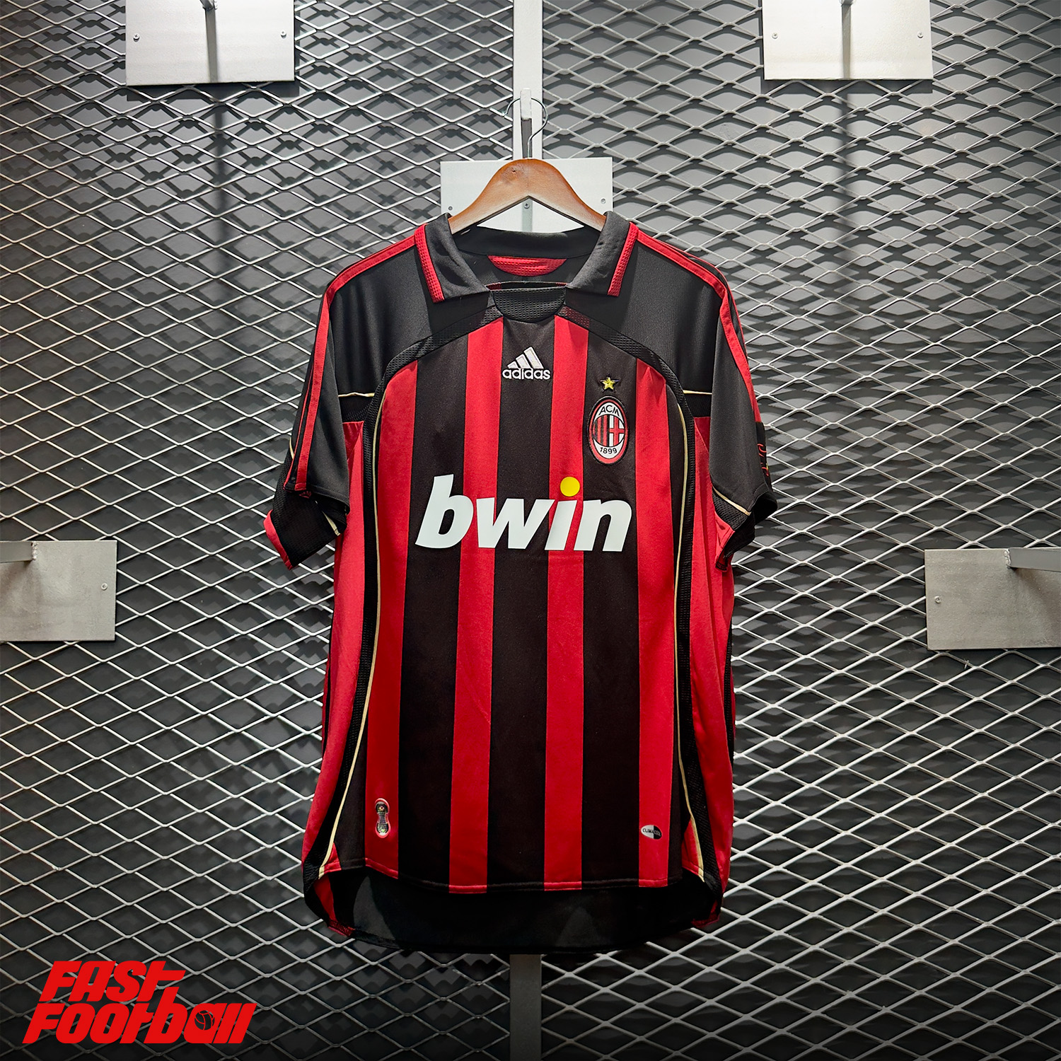 ÁO BÓNG ĐÁ AC MILAN 2006/07 SÂN NHÀ KAKA #22