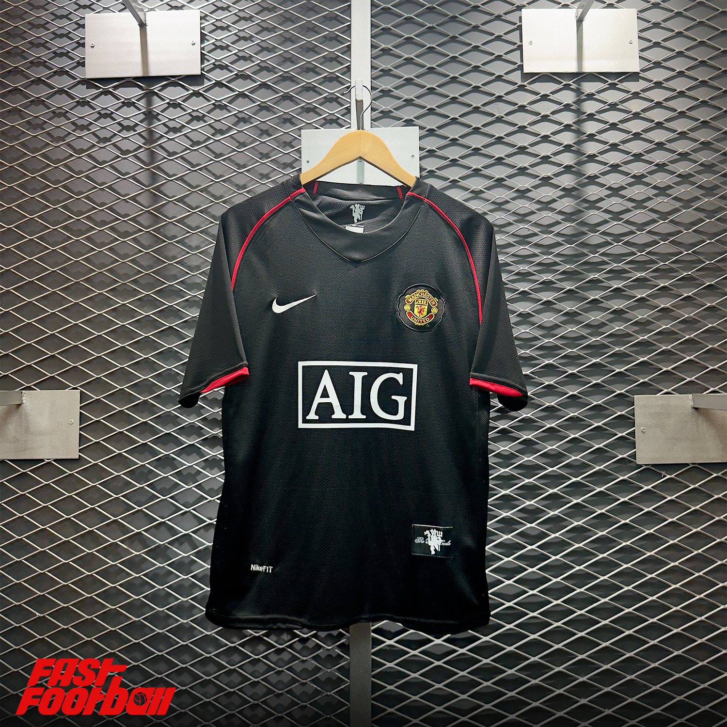 ÁO BÓNG ĐÁ MANCHESTER UNITED 2007/08 SÂN KHÁCH