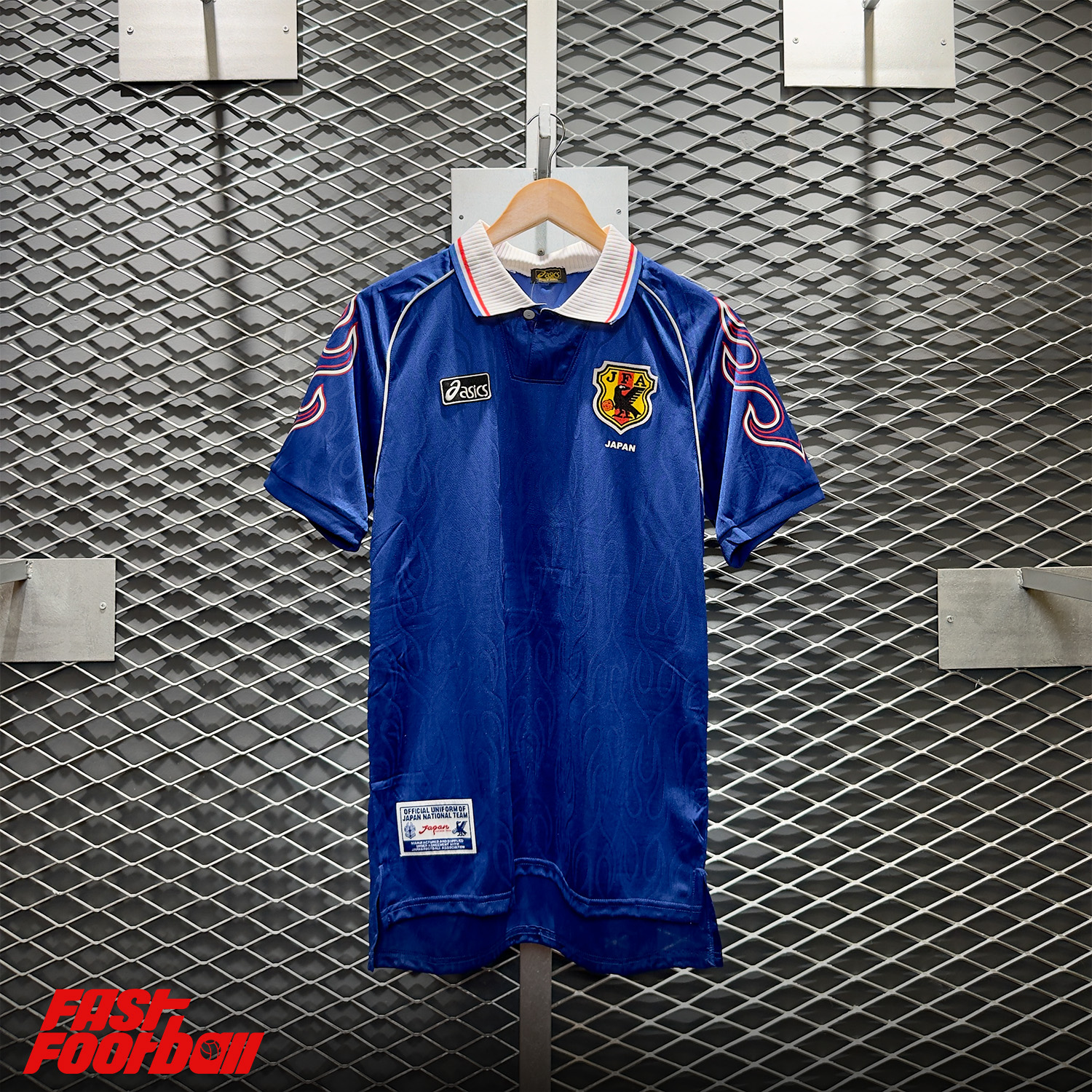 ÁO BÓNG ĐÁ ĐỘI TUYỂN NHẬT BẢN 1998 SÂN NHÀ