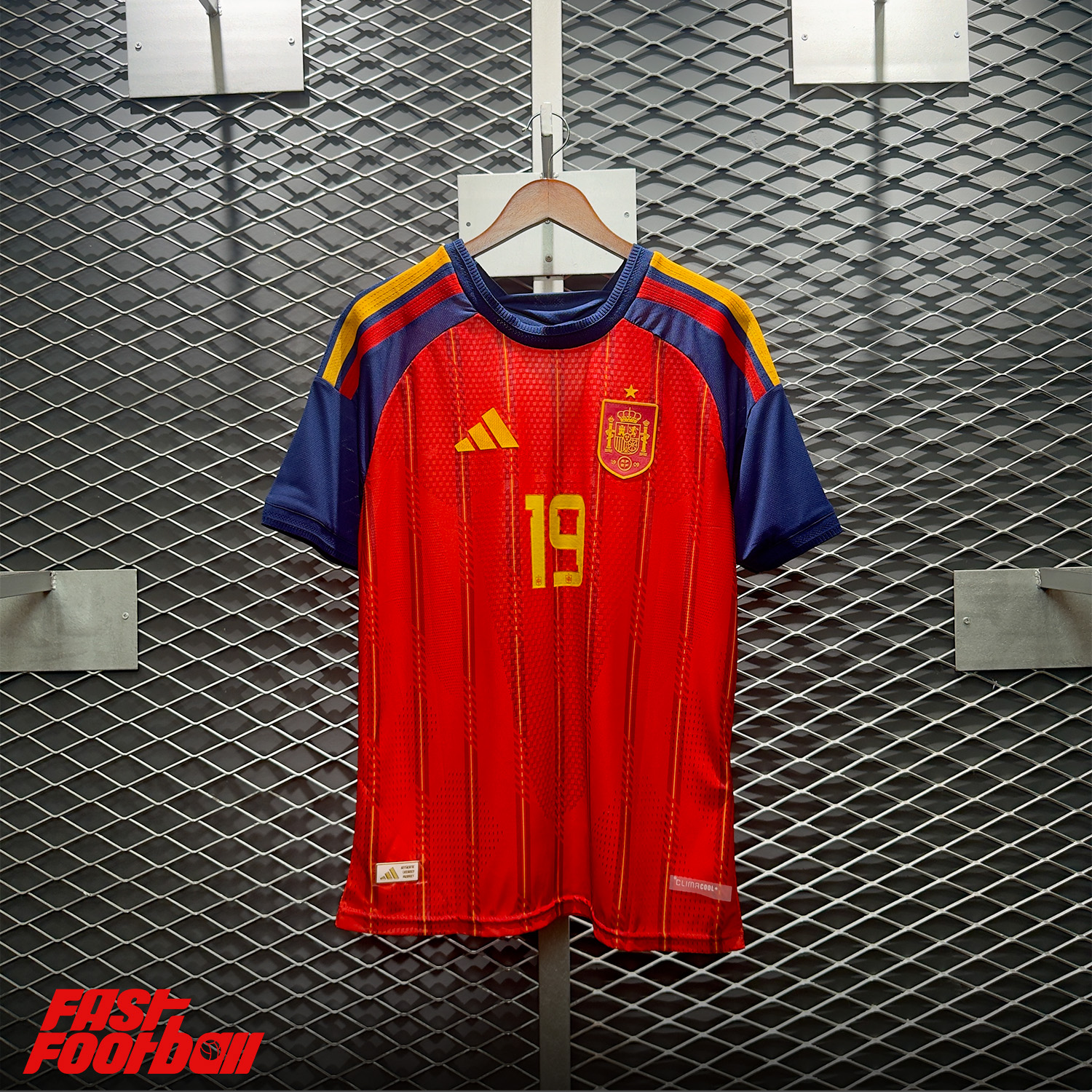 ÁO BÓNG ĐÁ ĐỘI TUYỂN TÂY BAN NHA WORLD CUP 2026 SÂN NHÀ BẢN PLAYER YAMAL #19