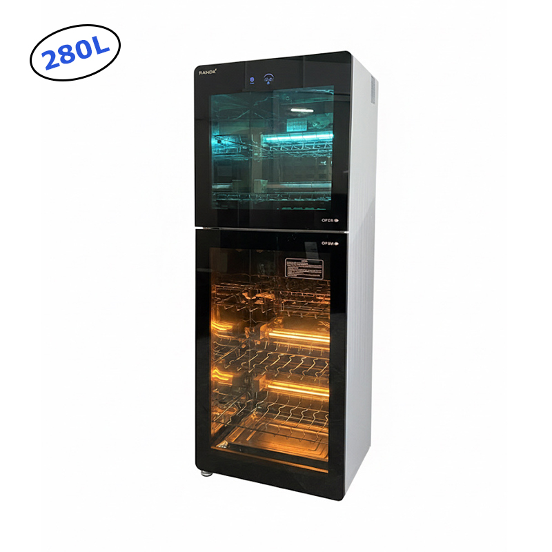 Tủ sấy bát đĩa Ranox 280L cao cấp, khử khuẩn với công nghệ Ozone tiên tiến
