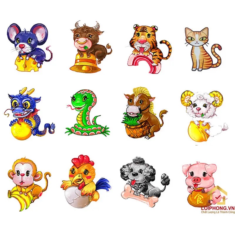 Tra cứu linh vật tết 100 năm từ 2000 đến 2100 là năm con gì